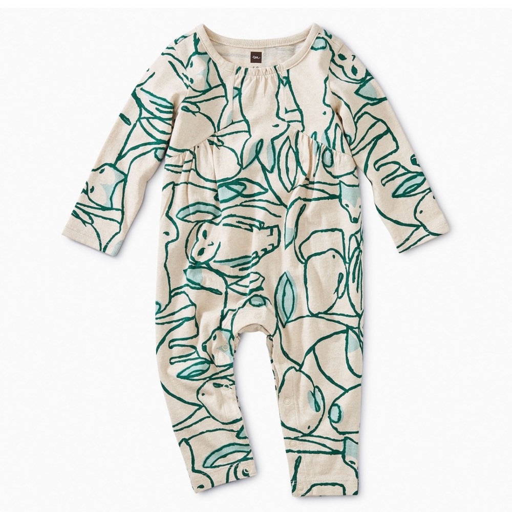 Arctic Animals Pieced Romper